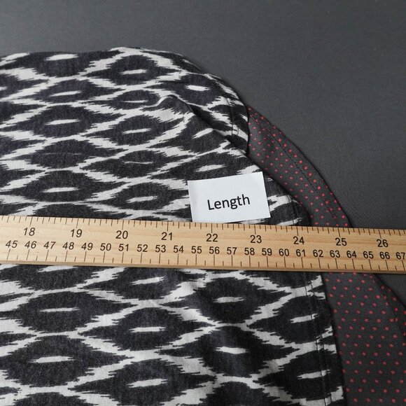 Anthropologie One September Top XS Ikat Boho Peasant Artsy Sheer Back Statement - Picture 13 of 14